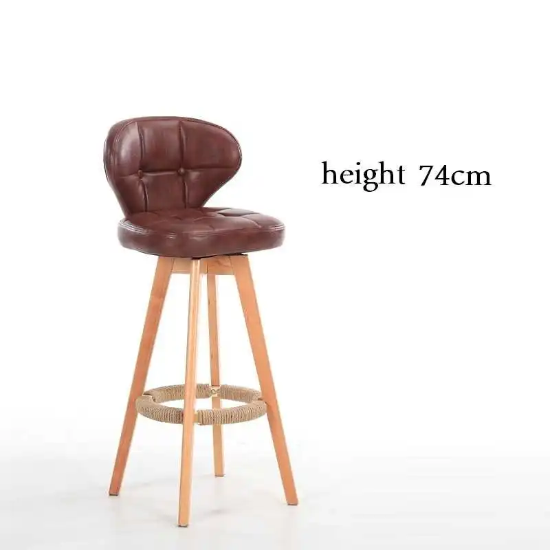 

Comptoir Sandalyeler Stoel Cadeira Sedie Sgabello Ikayaa Sandalyesi Leather Stool Modern Silla Tabouret De Moderne Bar Chair