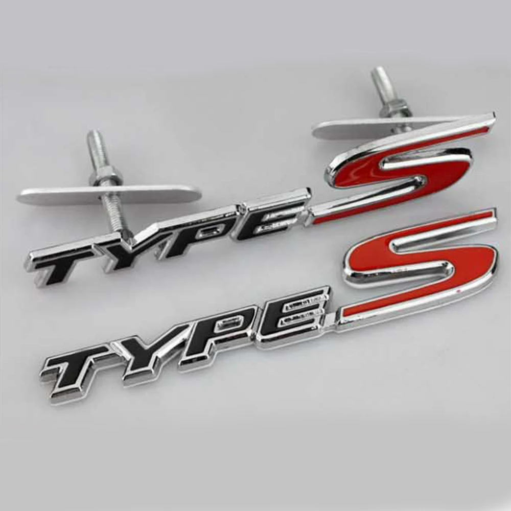 Автомобильная решетка и задний значок наклейка для Honda Integra FN2 EP3 EK 42bs тип S