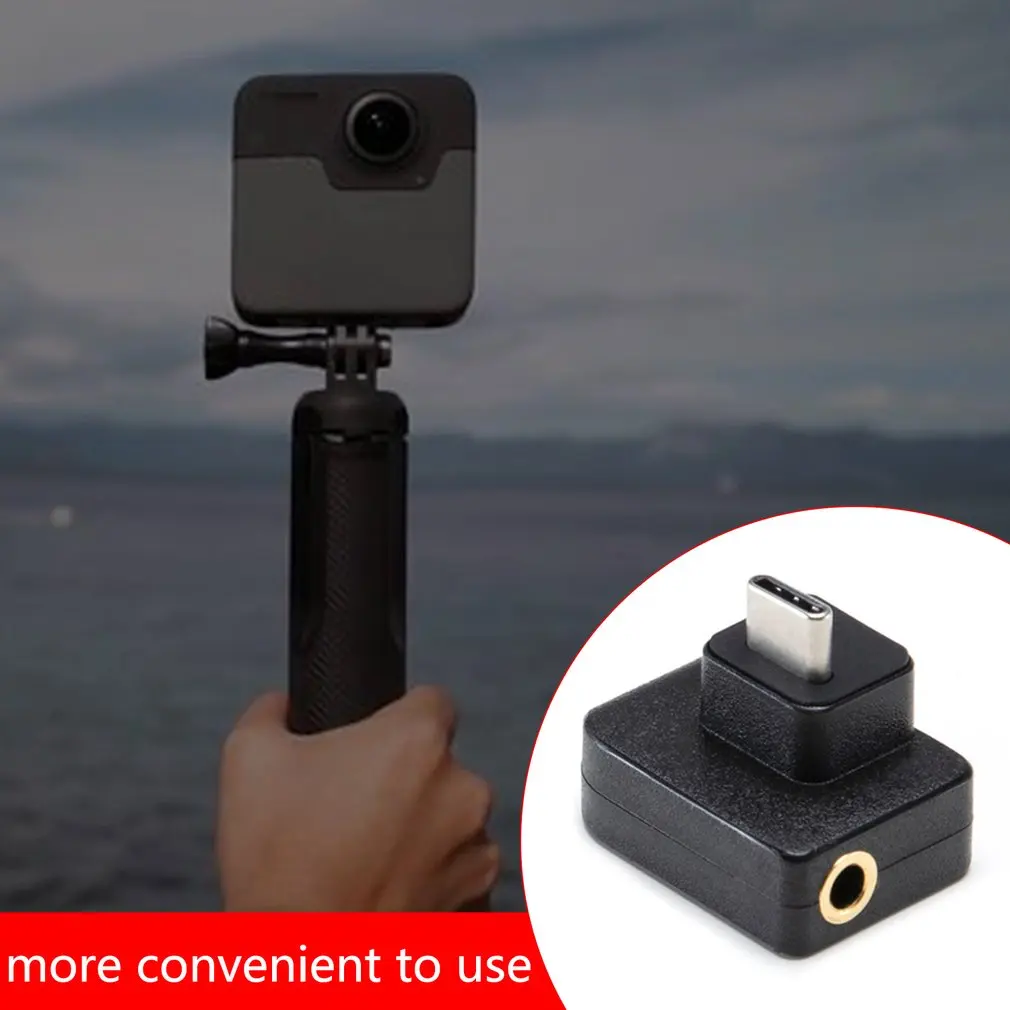 1 шт. Cynova Osmo действие двойной 3 5 мм/Usb-C Usb адаптер зарядки аудио кабель iphone Зарядное