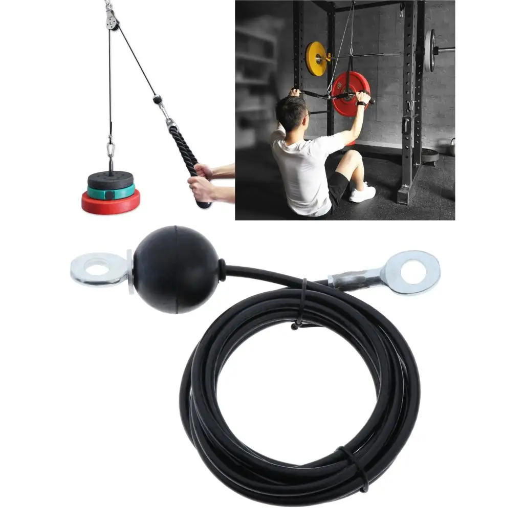 Фитнес машина крепления Тросовый шкив Запчасти для авто мышечного тонуса | Спорт