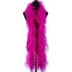 2 метра, 6 слоев, боа из страусиных перьев, окрашенные пушистые Шлейфы для свадебного платья, одежды, декоративная шаль, аксессуары для шитья