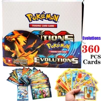 360pcs pokemon cards sun moon gx team up unbroken bond unified minds evolutions booster box collectible trading cards game