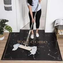Marbling Doorway leather floor mat waterproof non-slip bathroom carpet oilproof kitchen floormat DIY custom made Entrance rug Marbling Doorway leather floor mat waterproof non-slip bathroom carpet oilproof kitchen floormat DIY custom made Entrance rug
