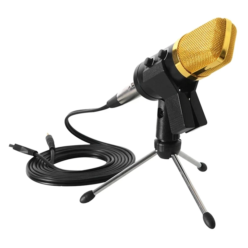 

Студийный микрофон для записи USB конденсаторный записывающий микрофон с кардиоидным студийным записывающим микрофоном