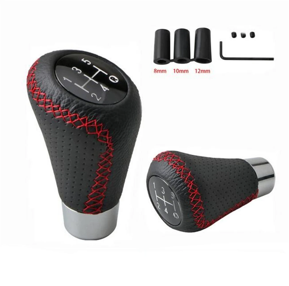 5-скоростной автомобильный кожаный ручной переключатель передач подходит для Honda