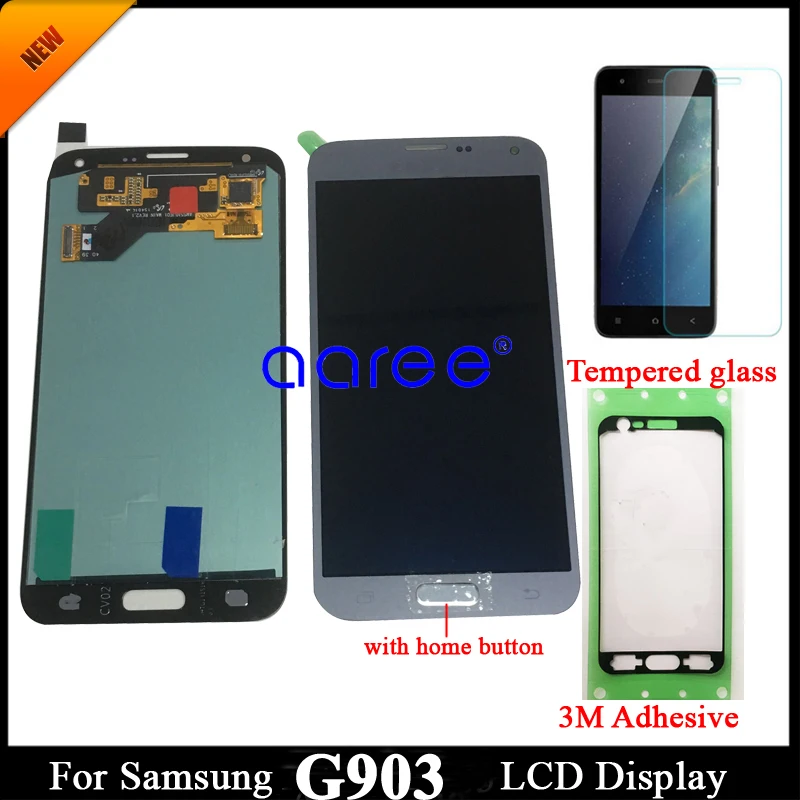 Протестированный супер AMOLED для samsung S5 NEO G903 ЖК-дисплей для samsung G903F S5 NEO ЖК-экран сенсорный дигитайзер сборка