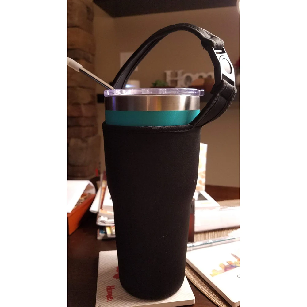 5 шт Изолированная кофейная кружка Сумка держатель для бутылки из нержавеющей