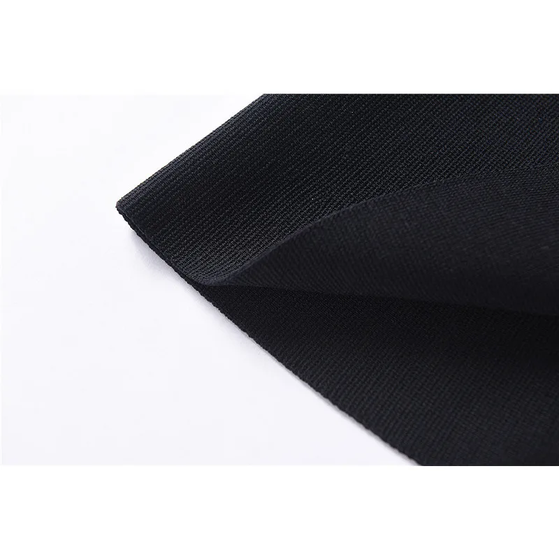 

DEAT 2021 New Women's Fashion Slim Patchwork Chiffon Bow Gauze Square Neck Puff Sleeve High Waist Dress Summer And Autumn 7E873