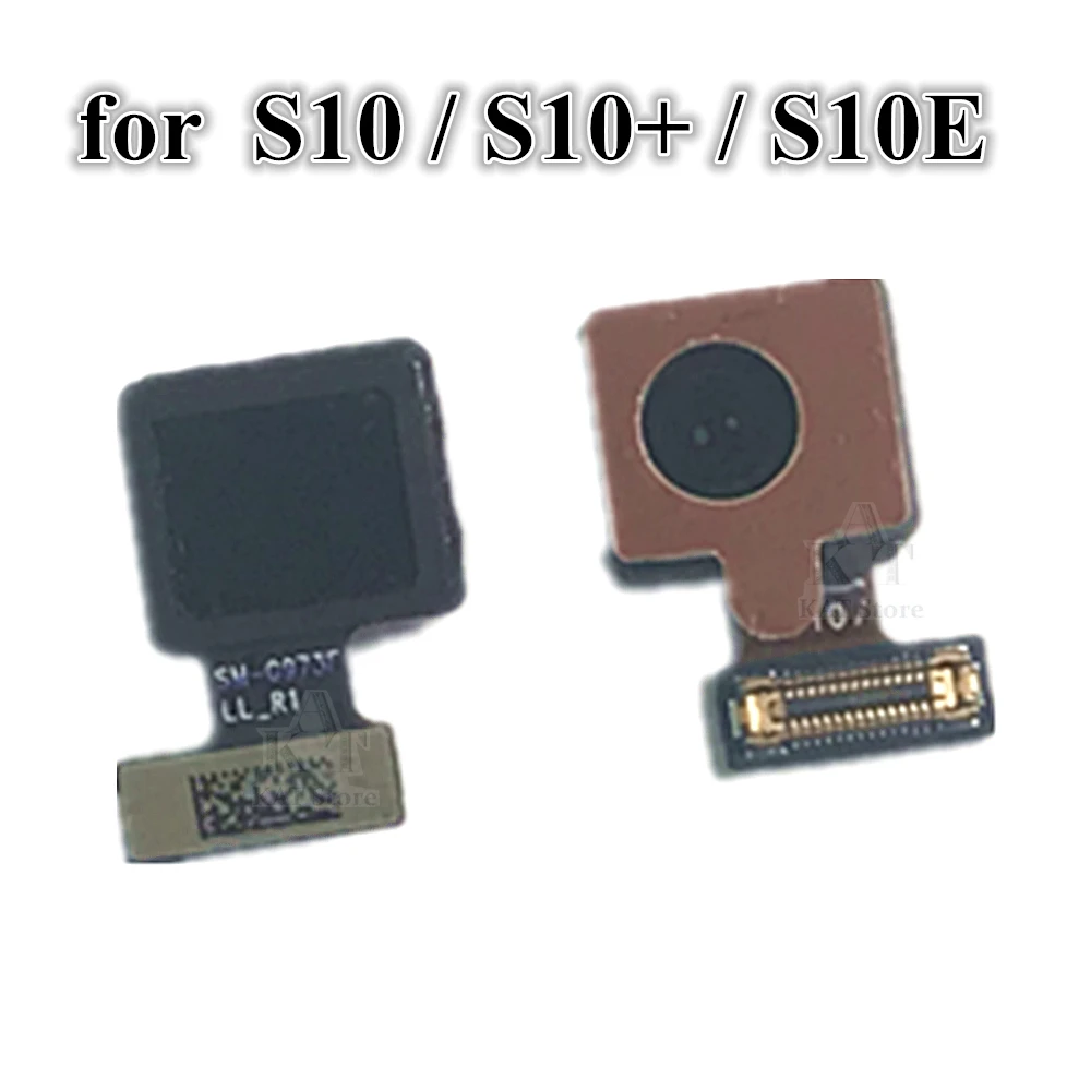 

10 шт. для Samsung Galaxy S10 G973F G973 S10 + G975F G975U S10e G970F G970U модуль фронтальной камеры гибкий кабель запасная часть