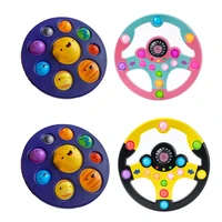 kids dimple bubble steering wheel baby press board adults decompression toy antistress adult sensory toy relieve