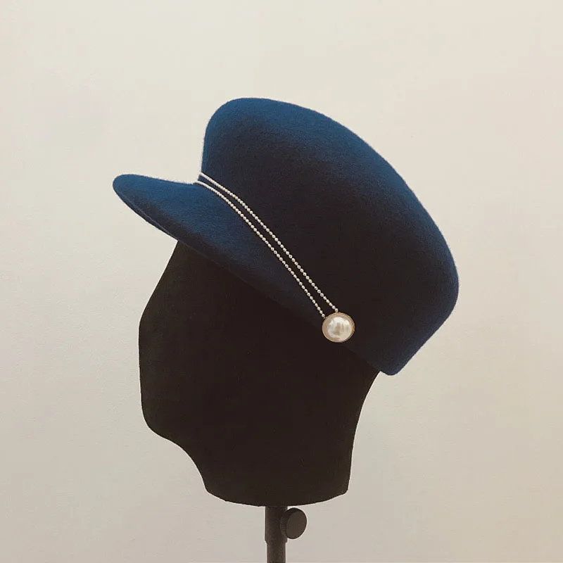 Fibonacci новые шляпы федоры для женщин Фирменная качественная шерстяная фетровая