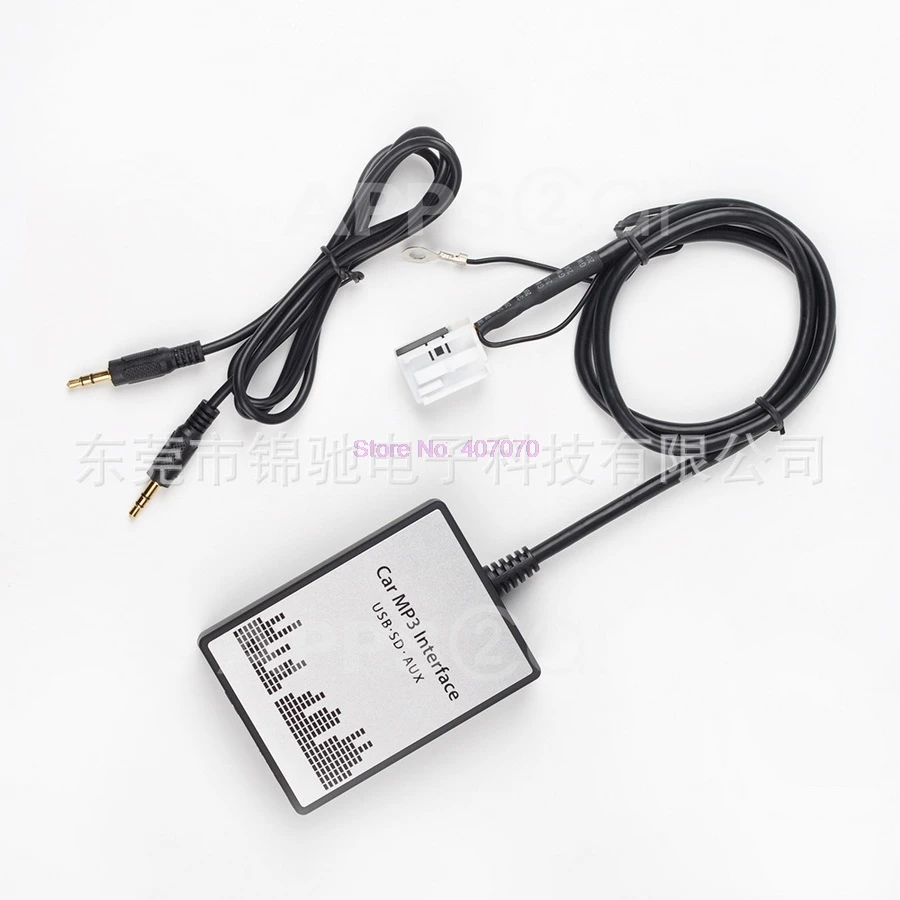 USB декодер AUX SD для skoda/BMW/Audi /Honda/ VW /Toyota Lexus/Ford/Seat 5 шт. аудио MP3 интерфейс адаптер CD|mp3