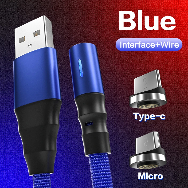 Магнитный Micro USB кабель для iPhone samsung Быстрая зарядка данных провод шнур магнитное зарядное устройство usb type C 1,2 m кабель для мобильного телефона - Цвет: For Micro Type C