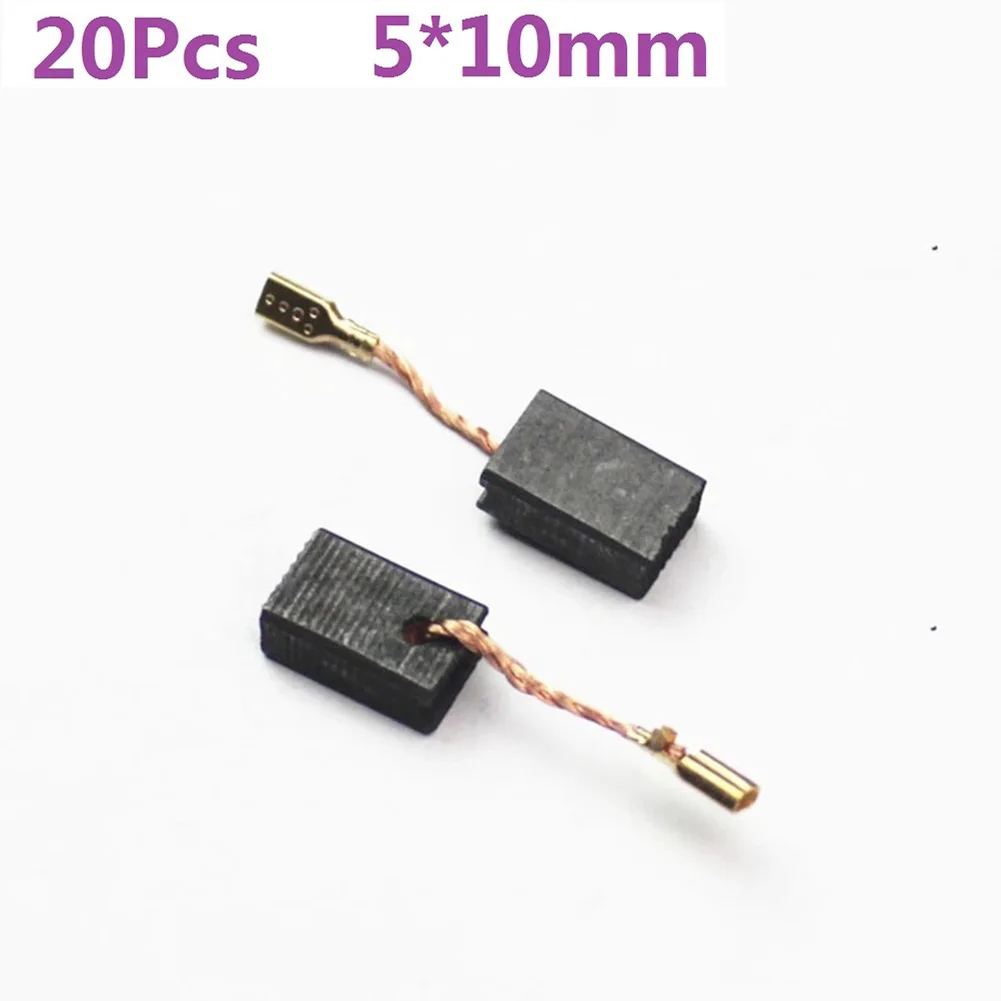 

20Pcs Angle Grinder Carbon Brushes 5*10*15mm Power tool parts Carbon Brushes