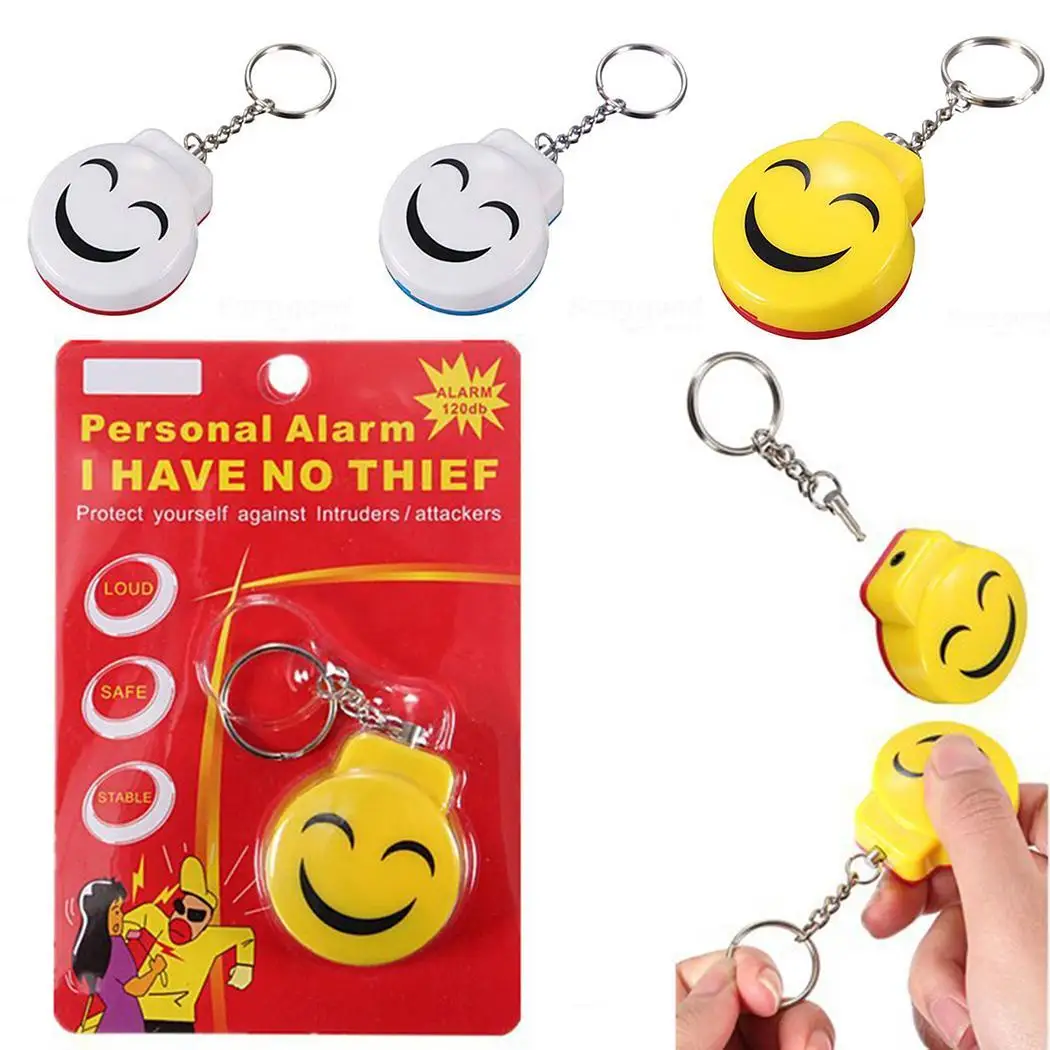 Круглая пластиковая улыбка сигнализация видеонаблюдения легкая 4 см/1 6 дюймов