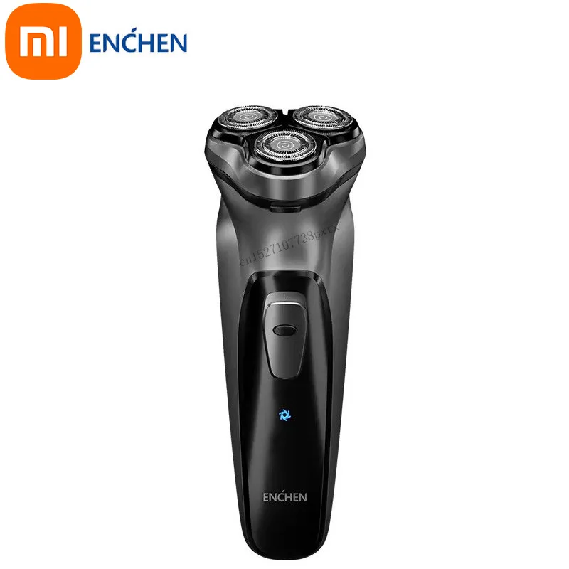 Электробритва Xiaomi Enchen Black Stone 3D Мужская перезаряжаемая бритва с интеллектуальным