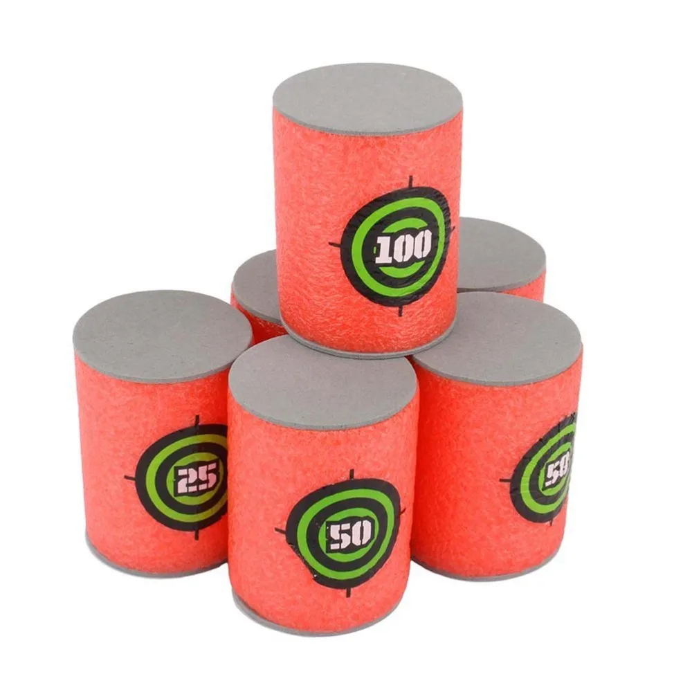 

6pcs Target Cans for War Game Shooting Games