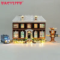 LED Light Kit For Christmas Gift Ideas NEW 21330 Home Alone House Building Blocks Bricks Kids Toys Only Lamp Light Set No Model