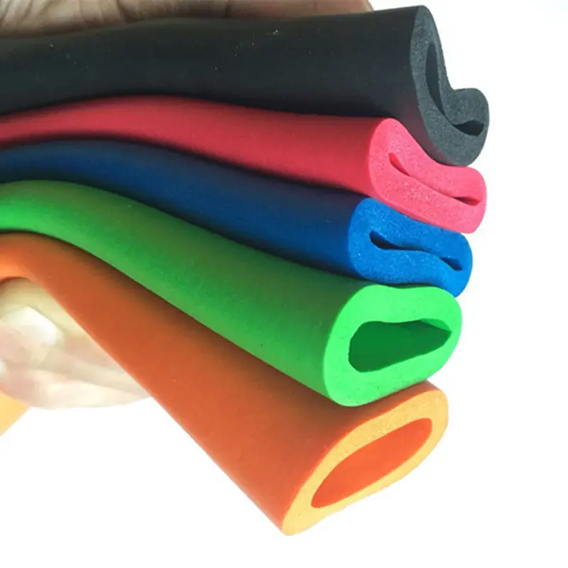 

Red 1M Fitness Equipment Handle Bars Thermal Insulation Pipe Sponge Foam Rubber Tube 22/25/28MM(ID)