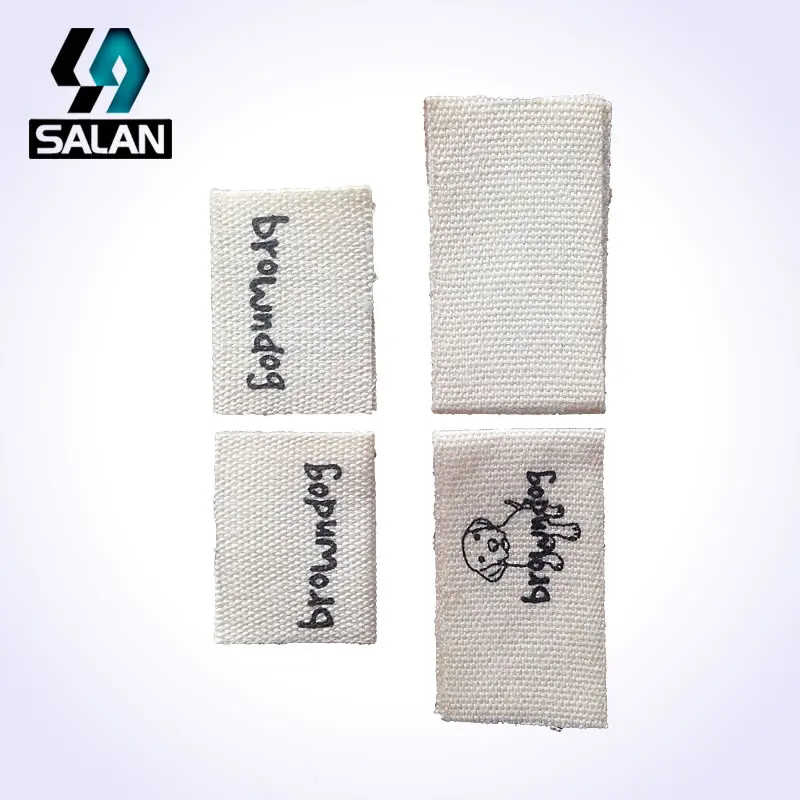 Хлопковые этикетки с принтом на заказ для одежды тканевые шитья ручной работы |
