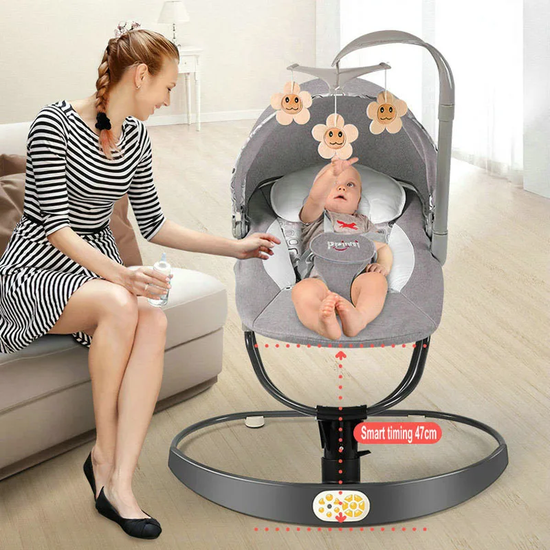 Безопасное кресло качалка для ребенка электрическая колыбель новый стиль умная