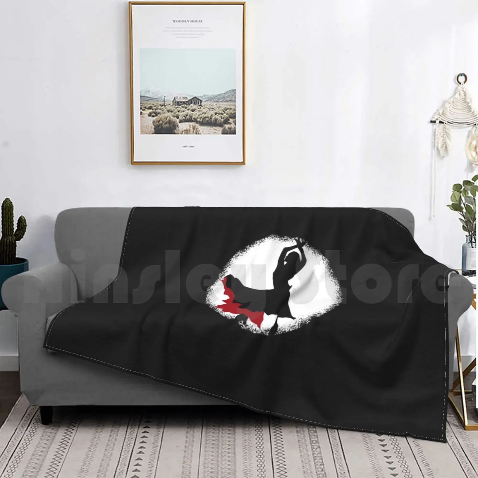 

Одеяло для танцев фламенко, модный персонализированный сувенир для женщин, Классический танцевальный танцор