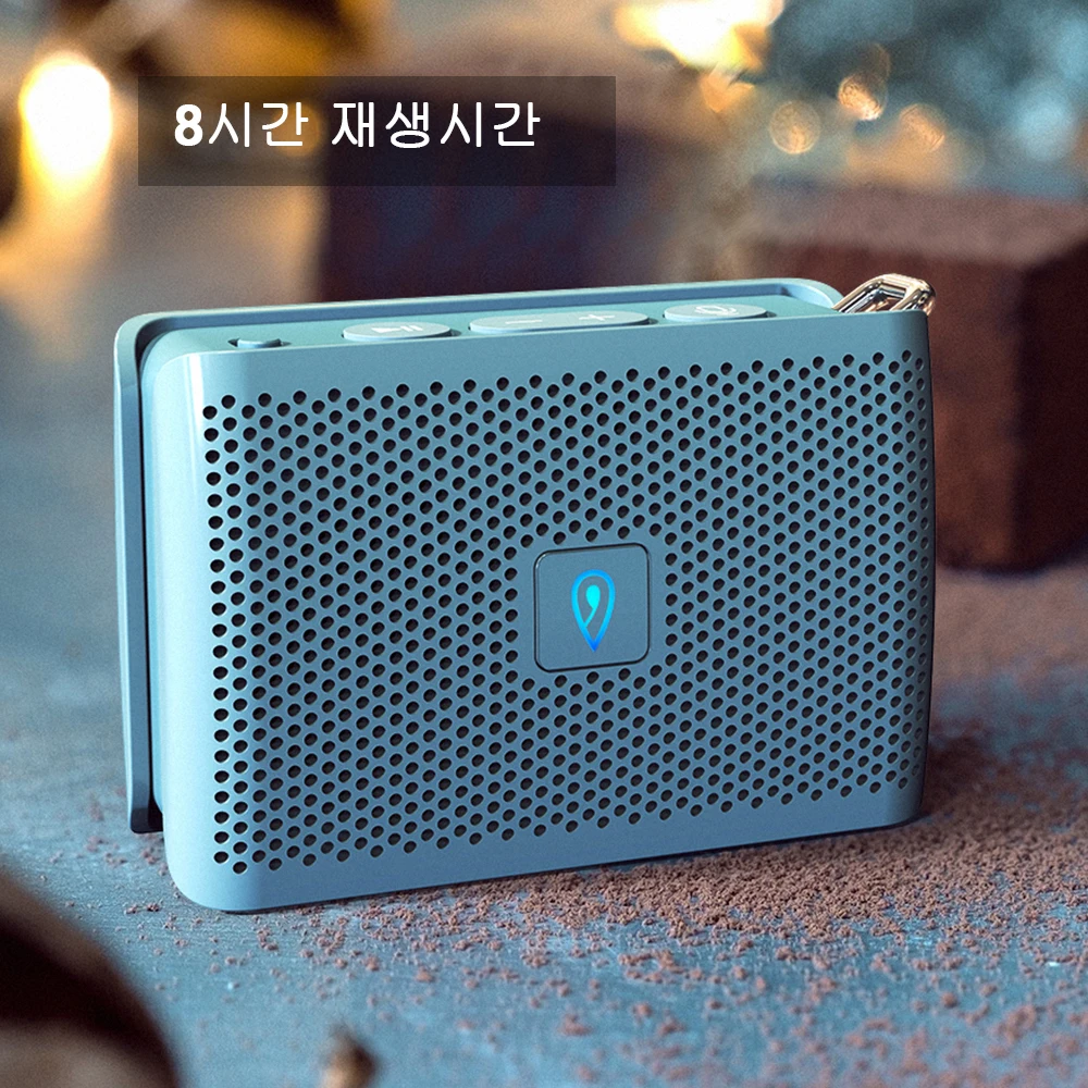 DOSS Genie портативный bluetooth-динамик IPX4 мини беспроводной громкий динамик стерео чистый звуковой ящик со встроенным микрофоном для подарка