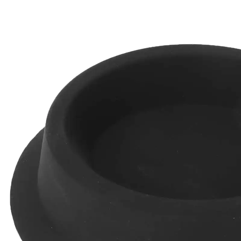 

Eyelash Curler Heated Eyelash Curler Silicone Shaving Bowl Home Hair Salon Portable Shaving Soap Cream Foaming Bowl (Black)