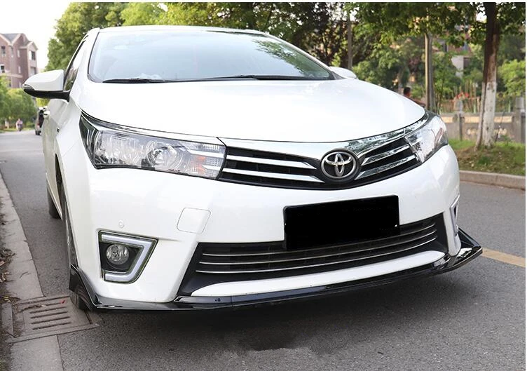 Для Toyota Corolla Body kit спойлер 2014 2016 для ABS задний передний бампер диффузор защитные