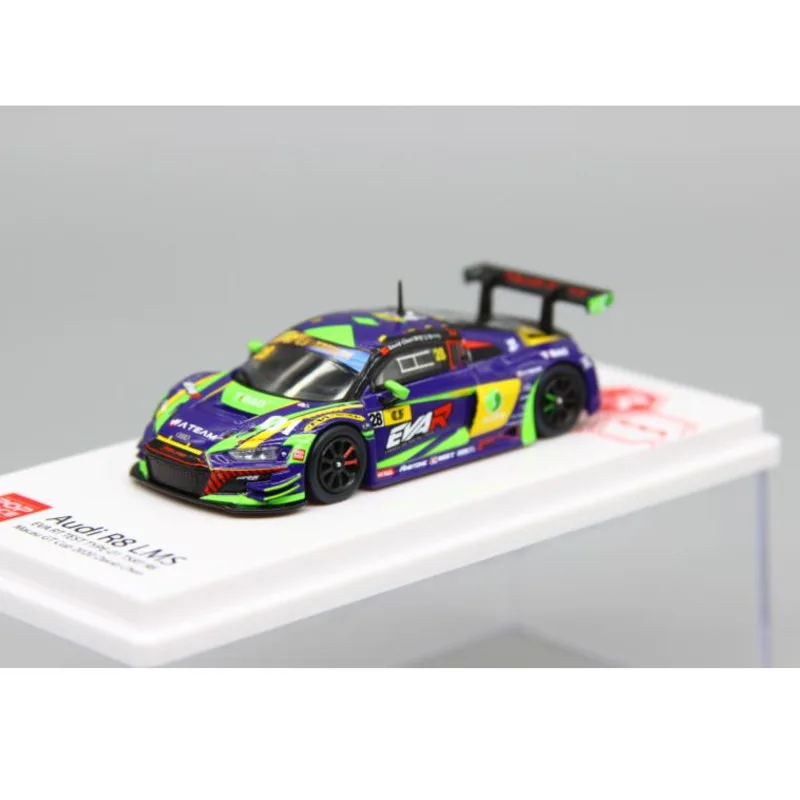 

PopRace 1:64 сплав EVA гоночная модель 2020 Макао GT Кубок мира R8 LMS подходит для коллекции моделей автомобилей Audi из сплава