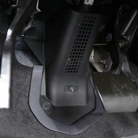 yimaautotrims accessories fit for renault kadjar 2016 2020 car steering wheel steering shaft plastic protective cover kit