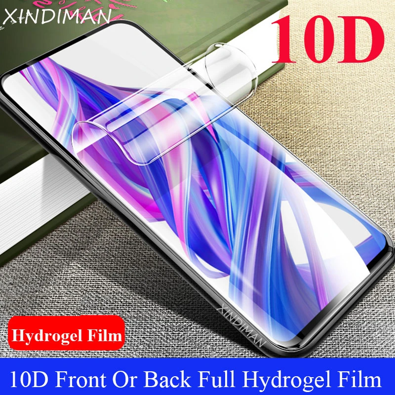 10D Передняя Гидрогелевая пленка для huawei honor9 9X 9lite мягкая защитная экрана honor8 8X 8XMAX