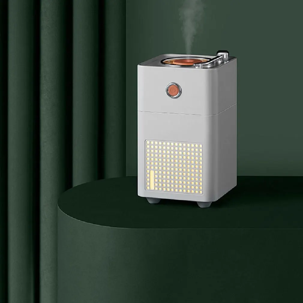 

300ml Single Spout Humidifier High Capacity USB Ultrasonic Essential Oil Diffuser Retro Aromatherapy Air Humidifier