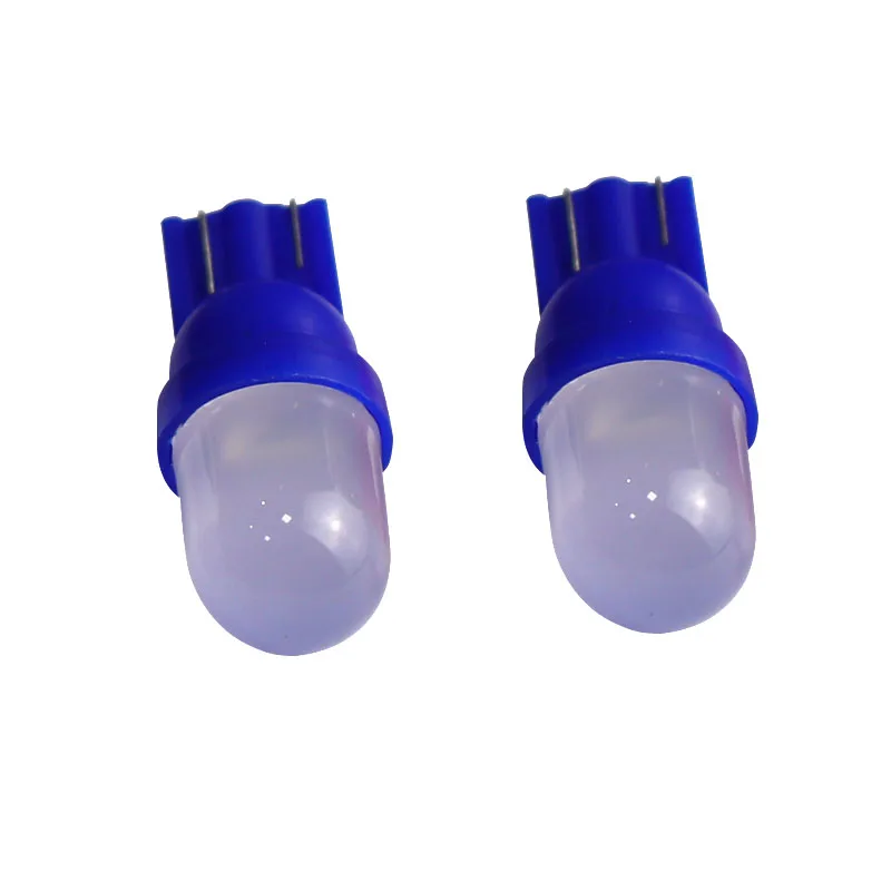 100X неполярный AC DC 6V 6 3 V 194 T10 #555 LED F10 клиновидное основание с матовой линзой