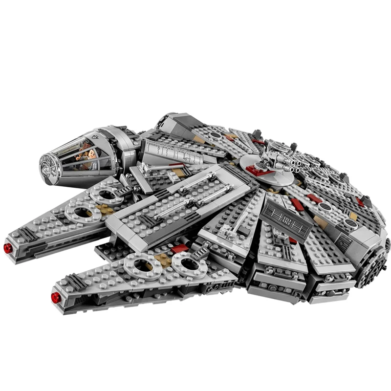 Construcci&oacute;n de la serie Star plan para ni&ntilde;os, 05050, bloques de construcci&oacute;n, talla grande, AT MOC-6006, Compatible con 75288, 10178 Wars, modelo ensamblado, juguete, regalo de nacimiento-3