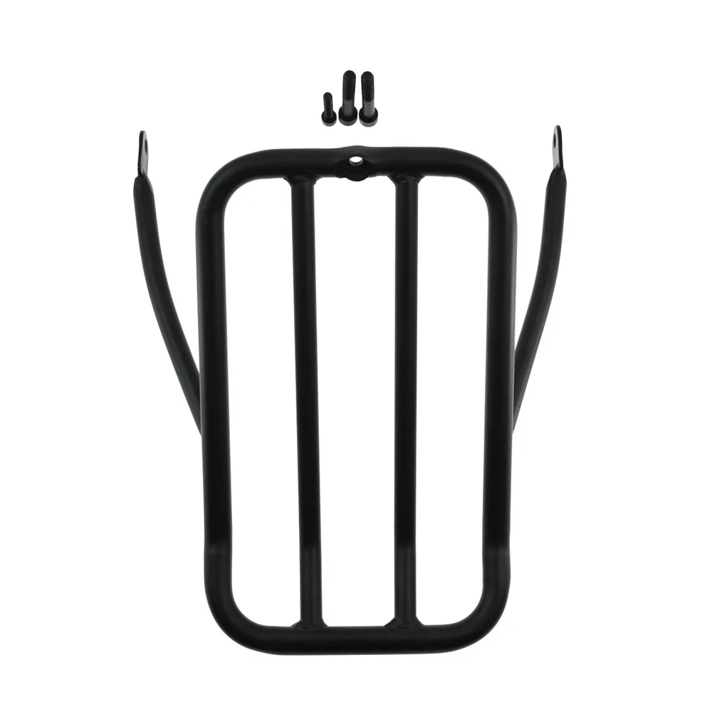 

Мотоцикл багажник на заднее крыло опорная полка Solo Seat черный/хром металл для Harley Sportster XL 883 1200 48 72 железо