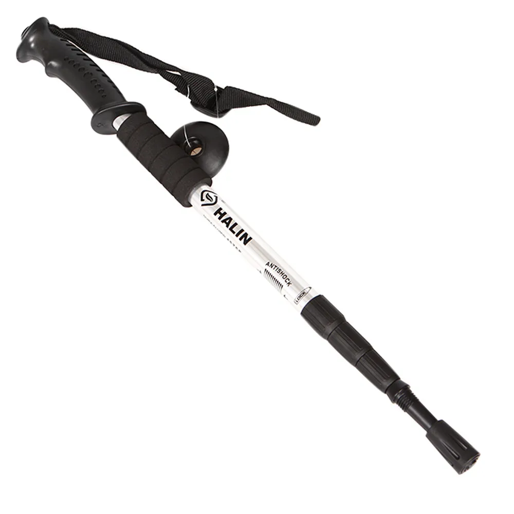 

Outdoor Trekking Climbing Anti Shock Hiking Walking Trekking Trail Poles Stick Adjustable Canes 4-sections Hiking Accessories#40
