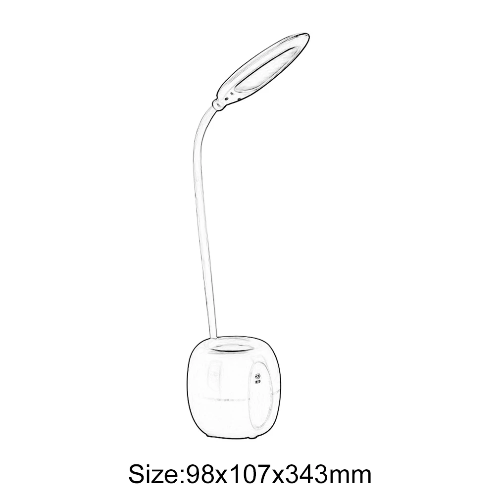 

Super Bright Touch Sensitive LED Desk Lamp with Pen Holder Dimmable Student Table Light Eye Protective Lighting for Study Office