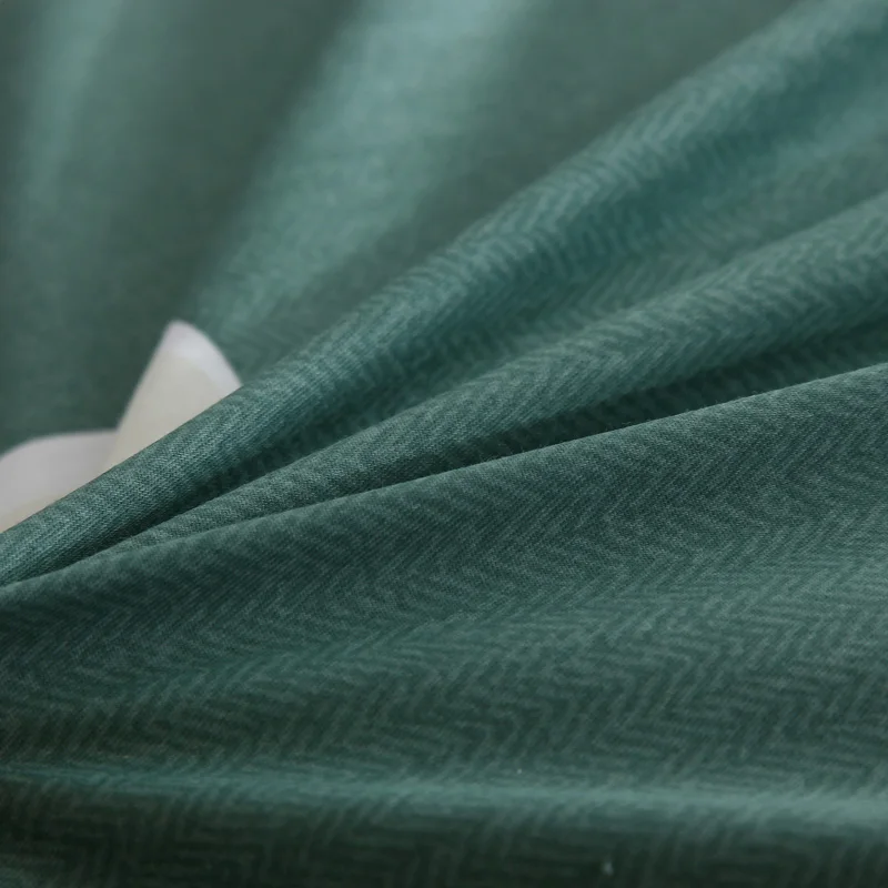 Новинка пододеяльник в скандинавском стиле с зелеными листьями 1 шт. хлопковый