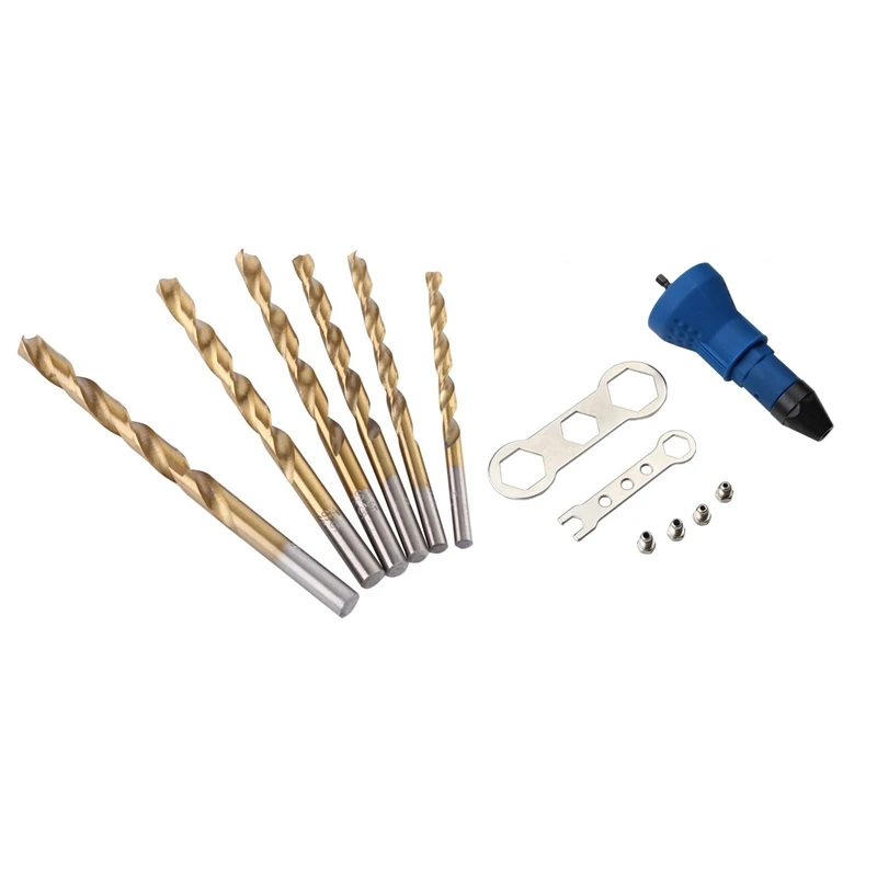 Акция! 1 компл. Электрическая заклепочная гайка инструмент Беспроводная Дрель