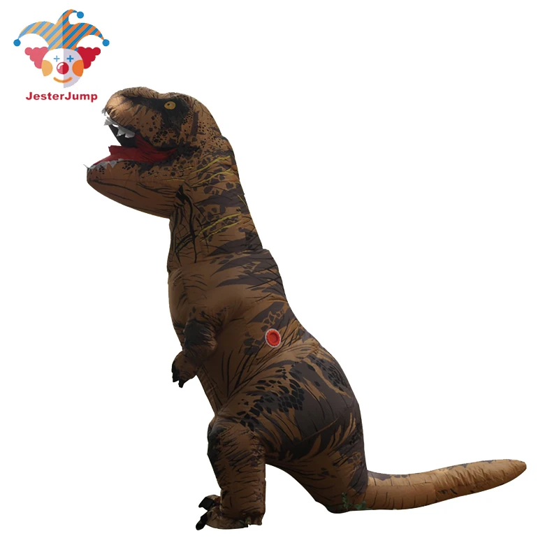 Костюм T rex для Хэллоуина карнавальный костюм взрослых надувной динозавра