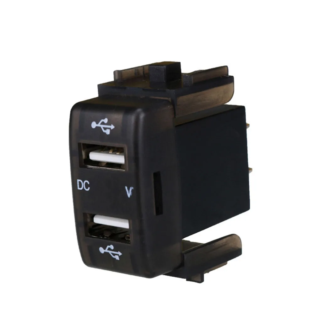 5 В/4.2A 12 В/24 В двойной зарядное устройство USB цифровой дисплей Автомобильный