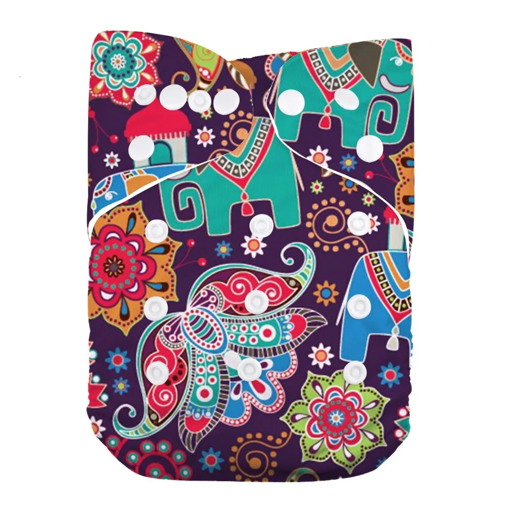 [LilBit] детские тканевые подгузники многоразовые один размер Регулируемые