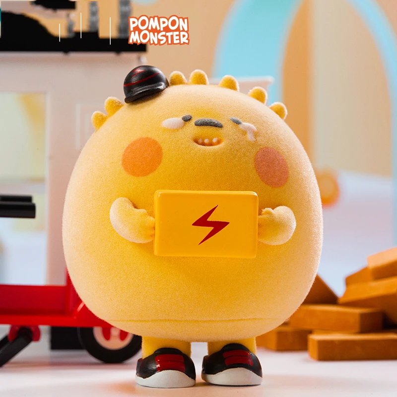 

Pompon Monster Blind Box Kawaii Action Figure Guess Bag Mysterious Gift Girly Heart Cute Doll Trendy Play Desktop Decoration