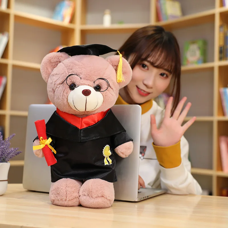 Медвежонок Kawaii 24-40 см в виде мишки плюшевый медвежонок выпускной тряпичная кукла