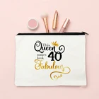 Эта королева делает 40 потрясающих подарков на 40-й день рождения для женщин женская косметичка женские подарки на сорок и сказочные