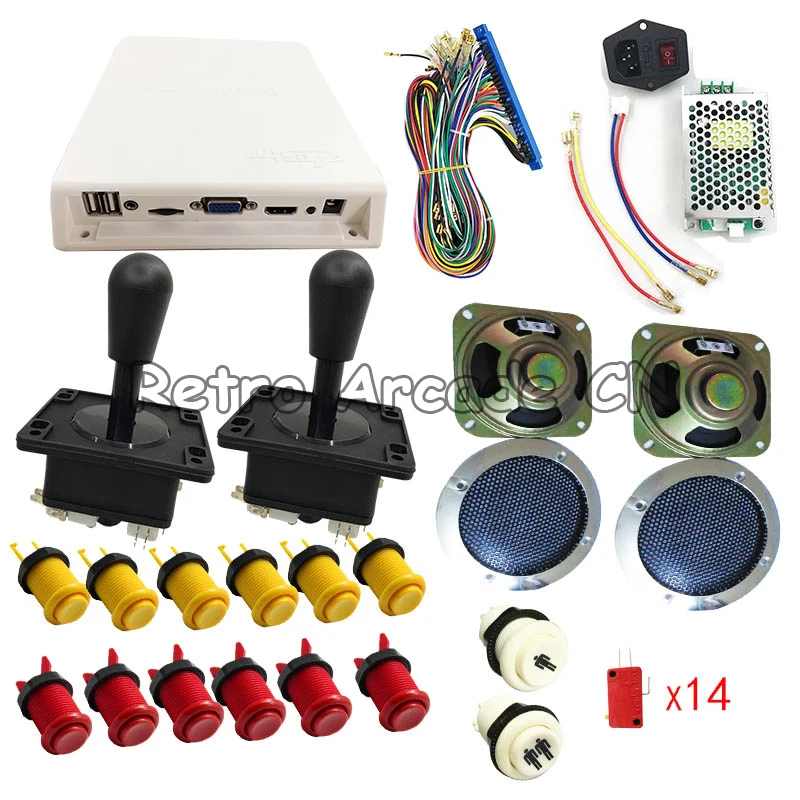 Аркадная игра комплект 1299 в 1 pcb коробка 5S Джамма доска с копией sanwa Джойстик