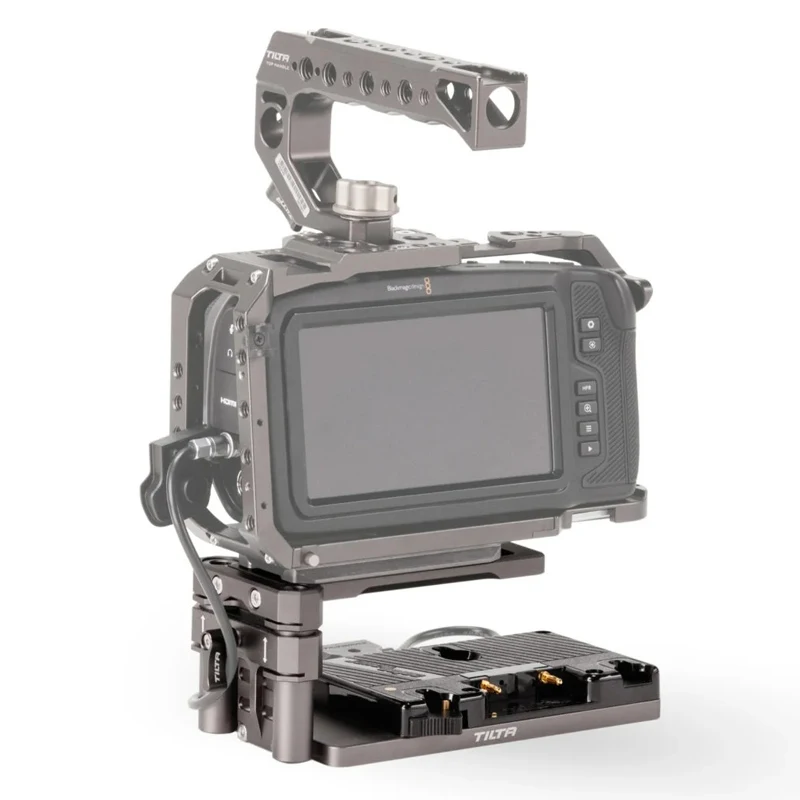 Tilta Gold Mount Battery Base Plate TA BSP2 AB G Anton Bauer для BlackMagic Pocket BMPCC 4K Camera|Аксессуары фотостудии| |