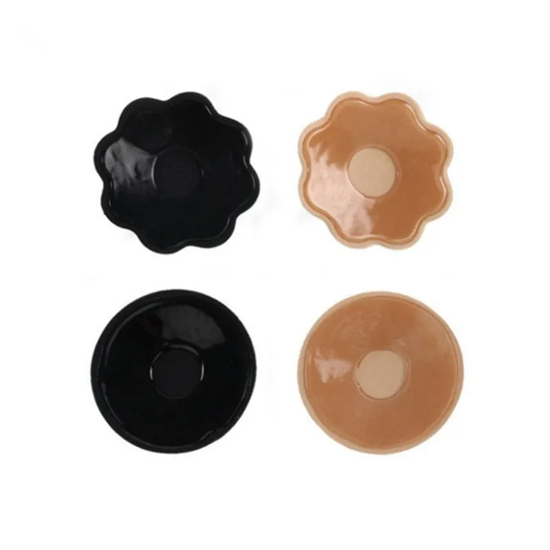 1 пара многоразовые самоклеящиеся силиконовые вкладыши для бюстгальтера |