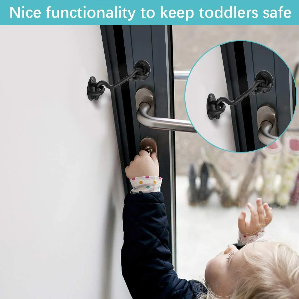 Дверной замок из нержавеющей стали 2 шт. высокое качество дверной для амбара